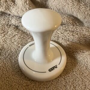 GEFU Party Burger Press Mini Furrowed Porcelain 60g Stamp 15400 - 1 Piece Only